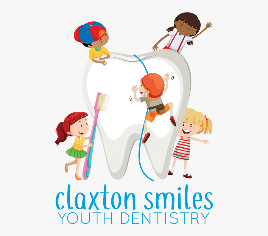 Claxton Smiles Youth Dentistry - Clipart Oral Hygiene, Transparent Clipart
