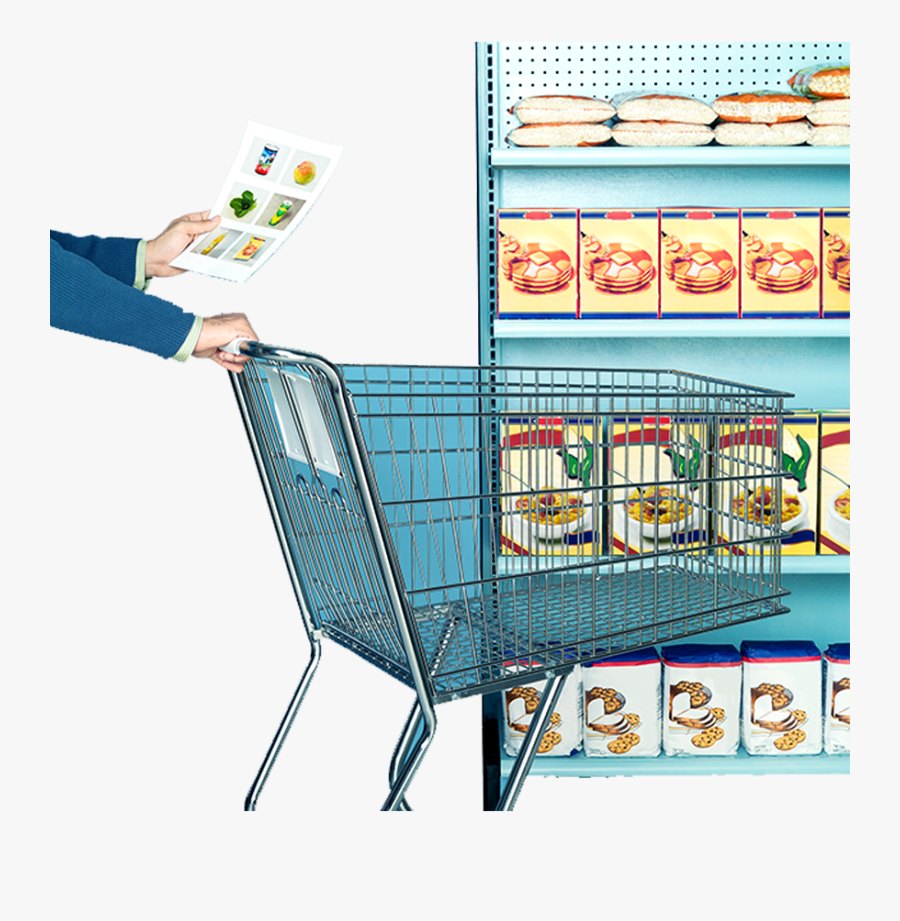 Shelf Vector Grocery - Shopping List, Transparent Clipart