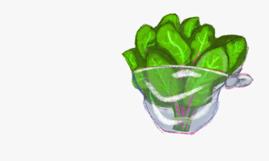 Chard, Transparent Clipart