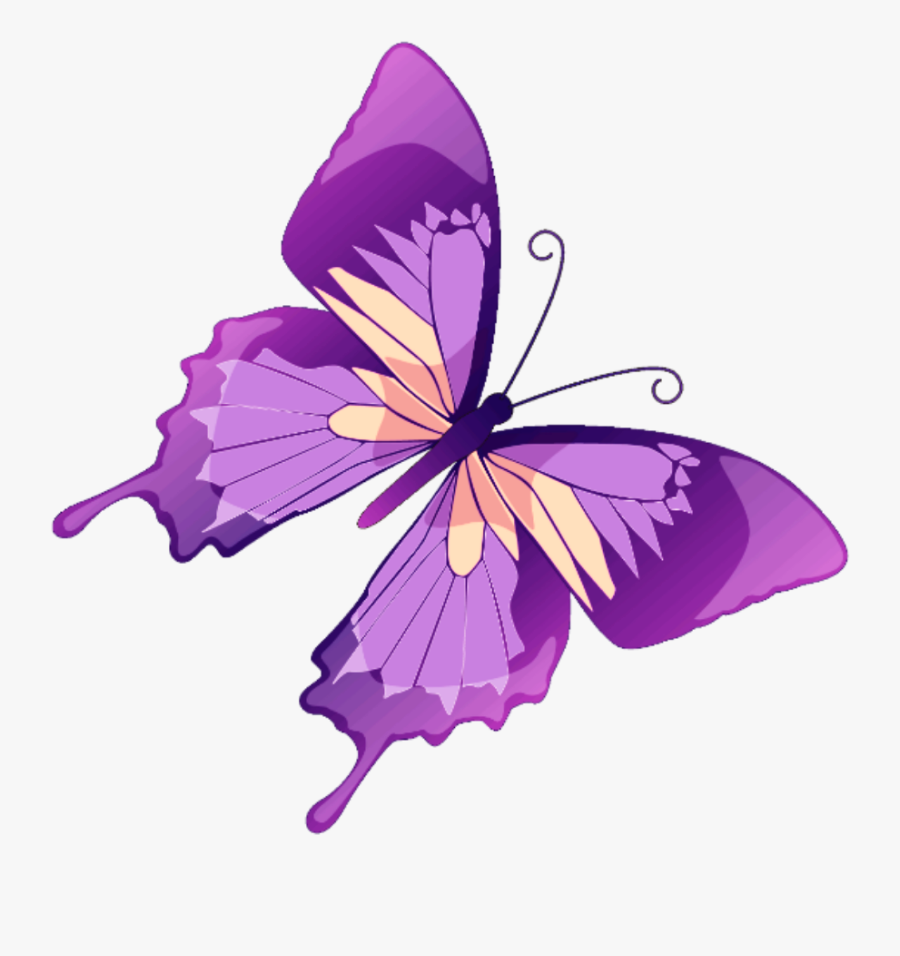 #butterfly #mariposa #diurna #day #diurnal #spring - Butterflies And Flowers Png, Transparent Clipart