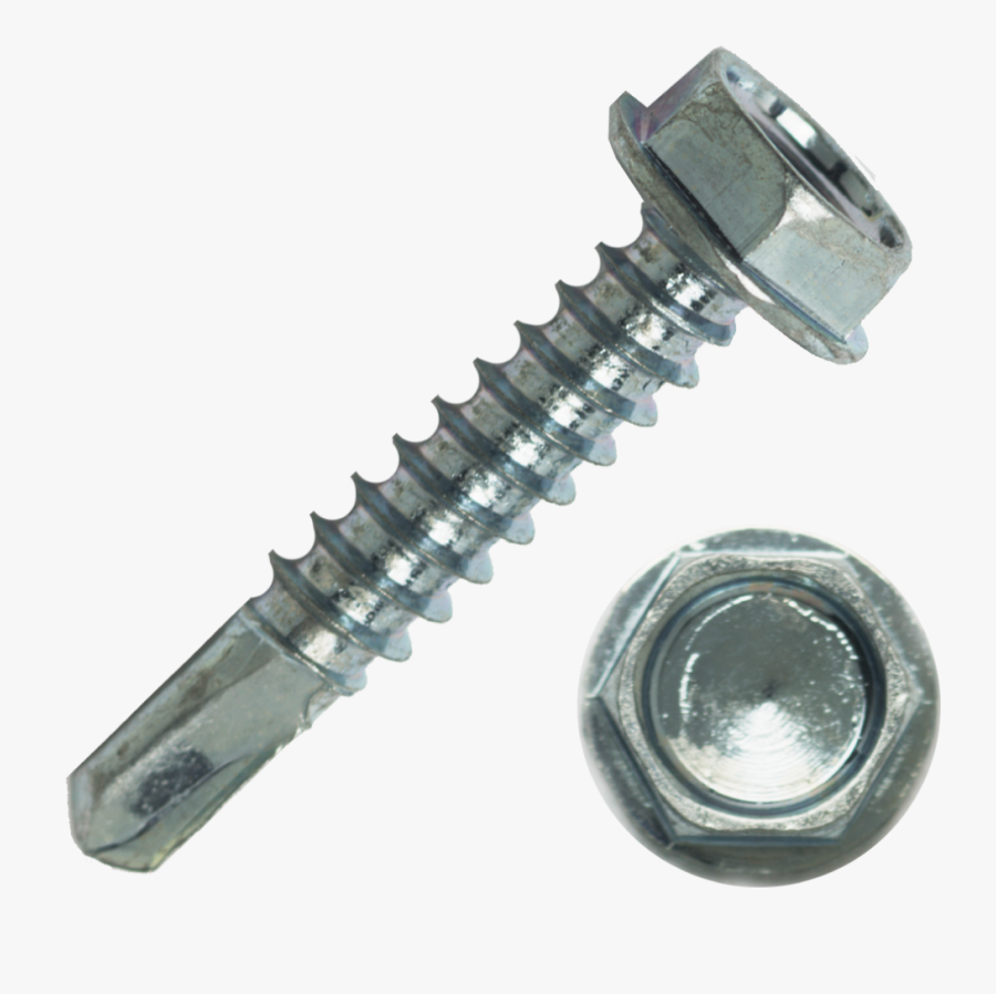 Screw Png Image - #10 Tek Screws, Transparent Clipart