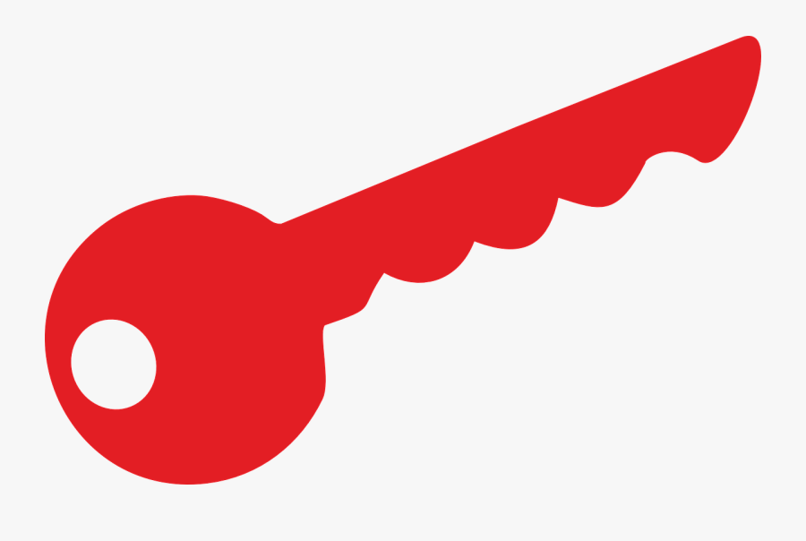 Transparent Red Key Icon, Transparent Clipart