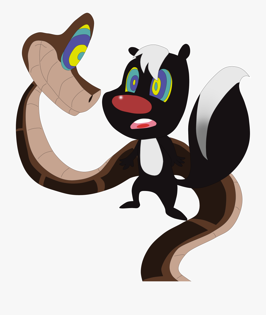 Book Clipart Clipartmag - Skunk Kaa, Transparent Clipart