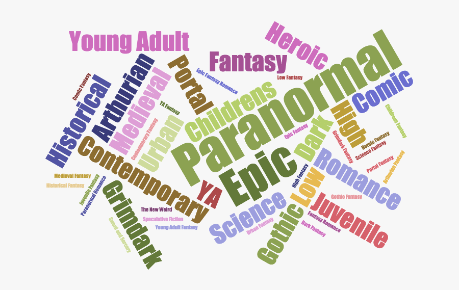 Fantasy Genre Clipart - Fantasy Genres, Transparent Clipart