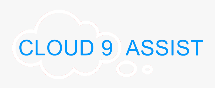 Cloud 9 Assist Logo White Cloud No Background - Campus Journalist, Transparent Clipart