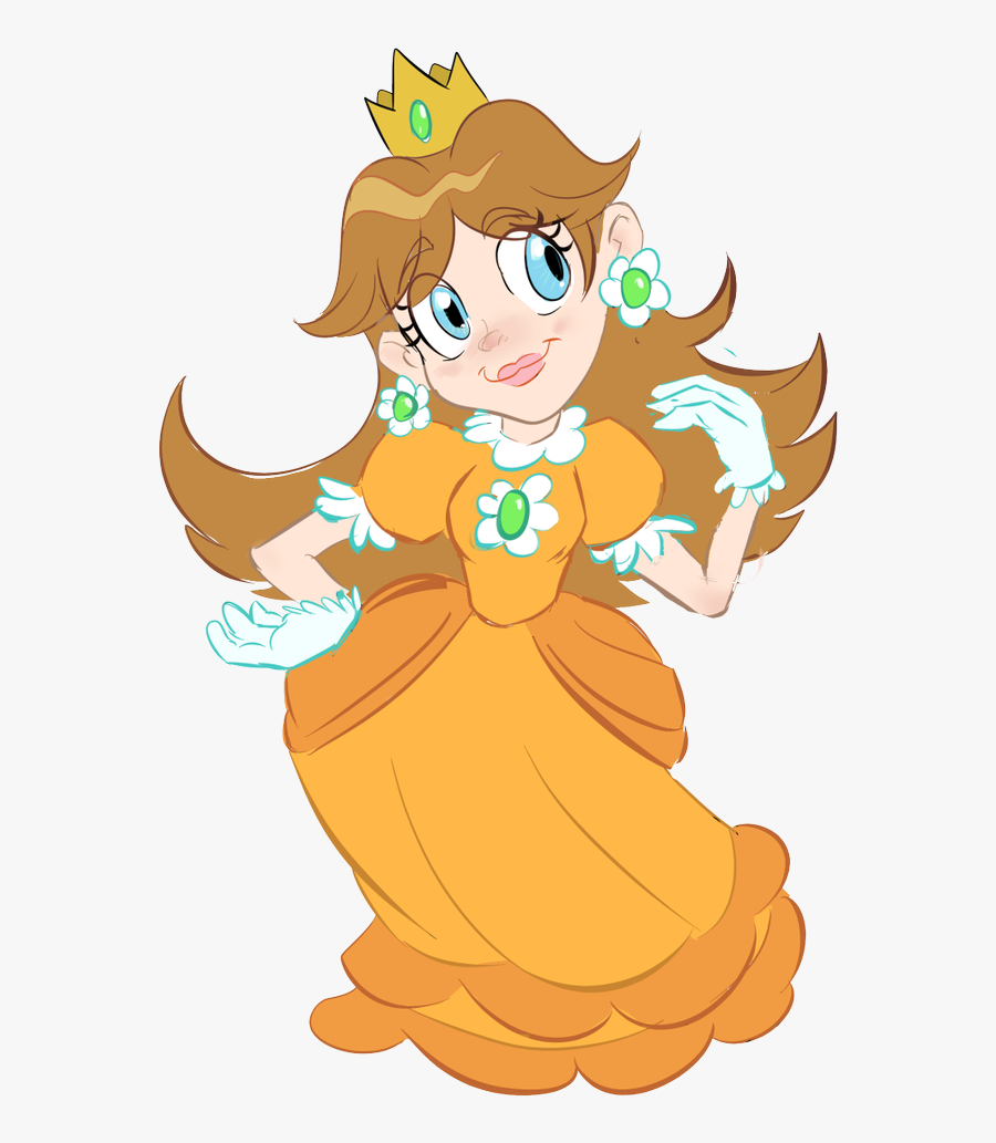 Anna Frohling Princess Daisy For - Cartoon, Transparent Clipart