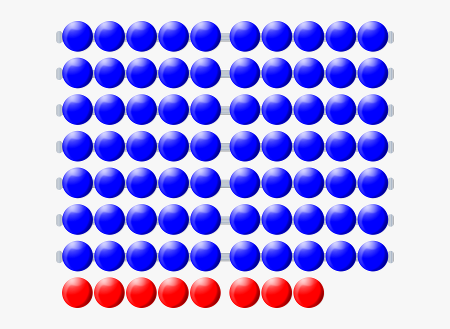Beads Quantitative Picture - 10 Beads Clipart, Transparent Clipart
