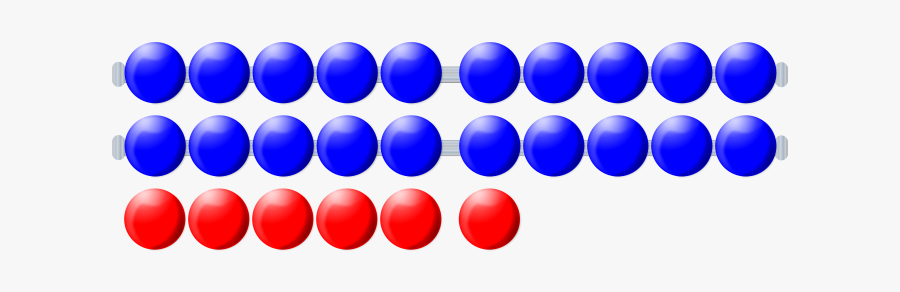 Beads Quantitative Picture - 10 Beads Clipart, Transparent Clipart