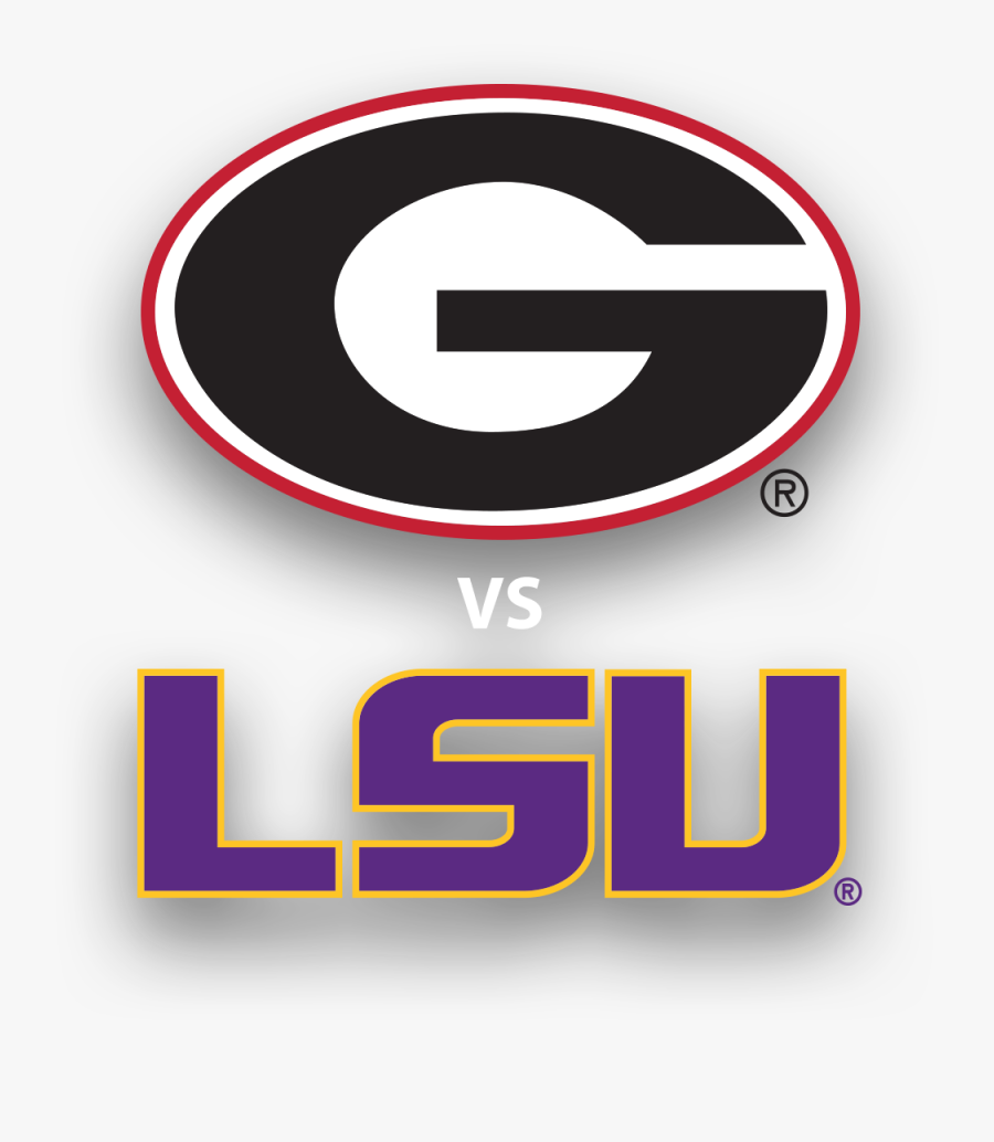 Uga Vs Lsu - Georgia Bulldogs, Transparent Clipart