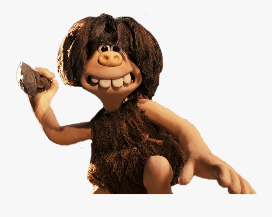 Early Man Dug With Spear - Cavernicola Png, Transparent Clipart
