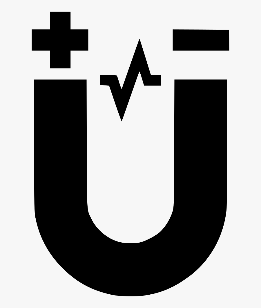 Physics Magnet Positive Negative Charge Attract - Positive And Negative Charge Clipart, Transparent Clipart