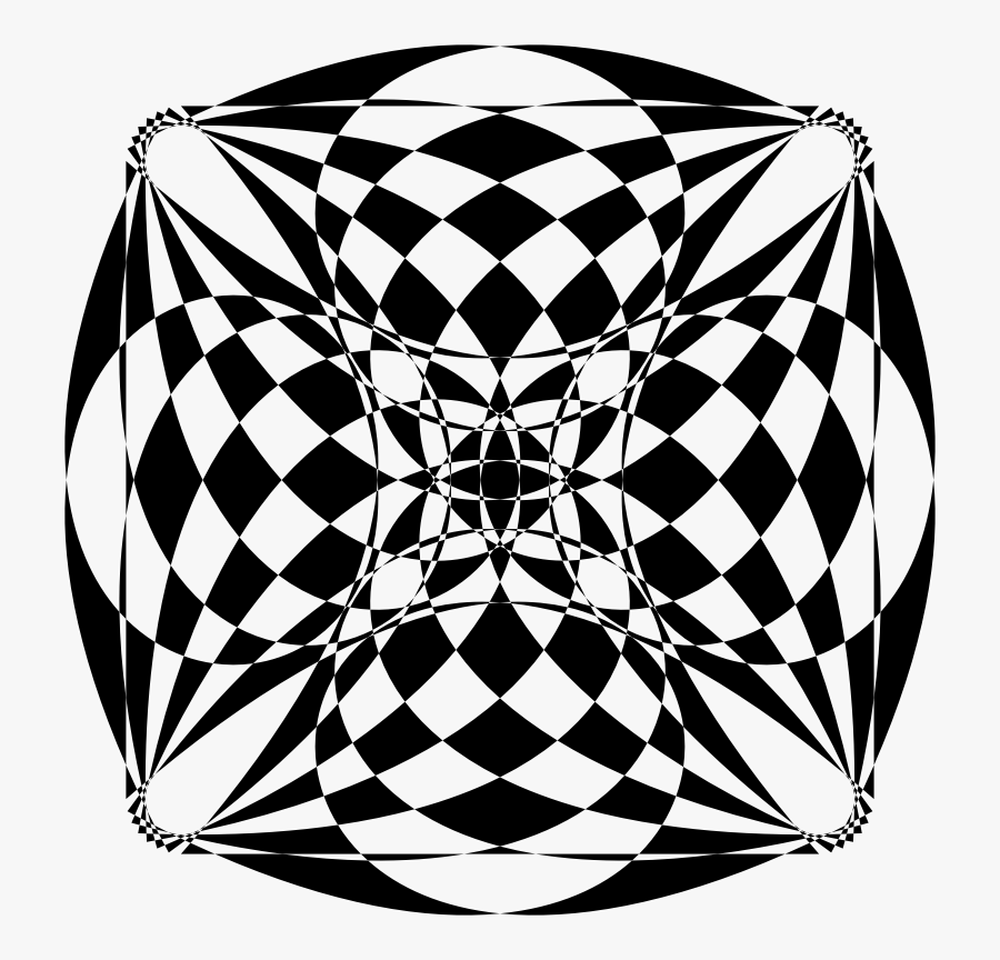 Negative Space Geometric, Transparent Clipart