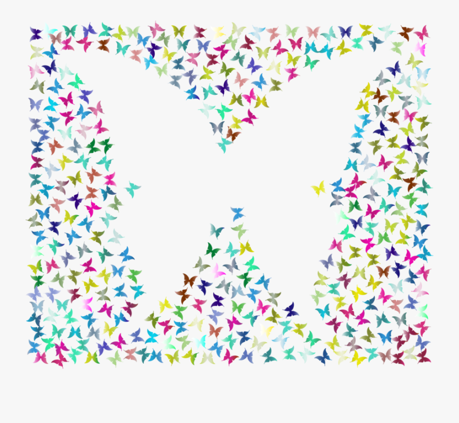 Symmetry,petal,text - Negative Space, Transparent Clipart