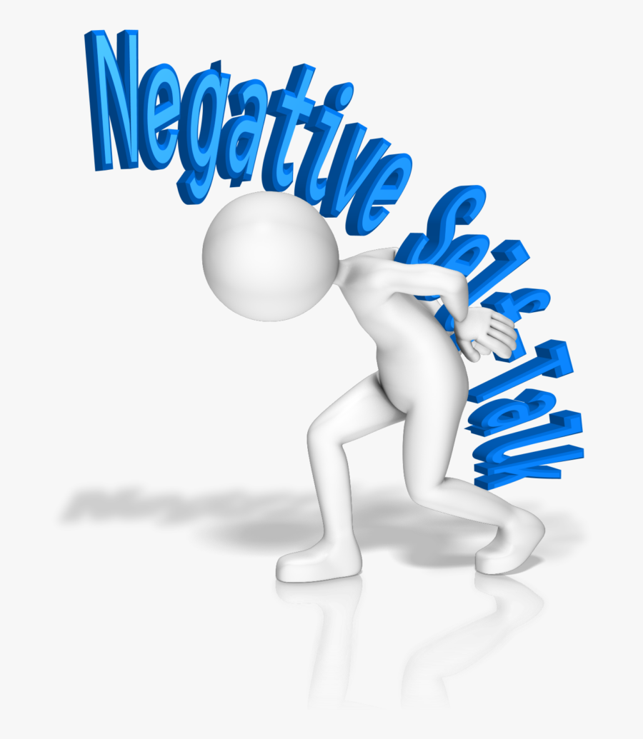 Negative Self-talk - Negative Self Talk Clipart, Transparent Clipart