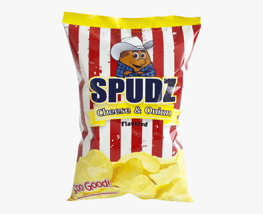 Cheese And Onion Chips - Potato Chip, Transparent Clipart