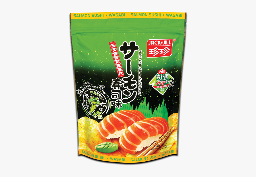 Jack N Jill Salmon Sushi, Transparent Clipart