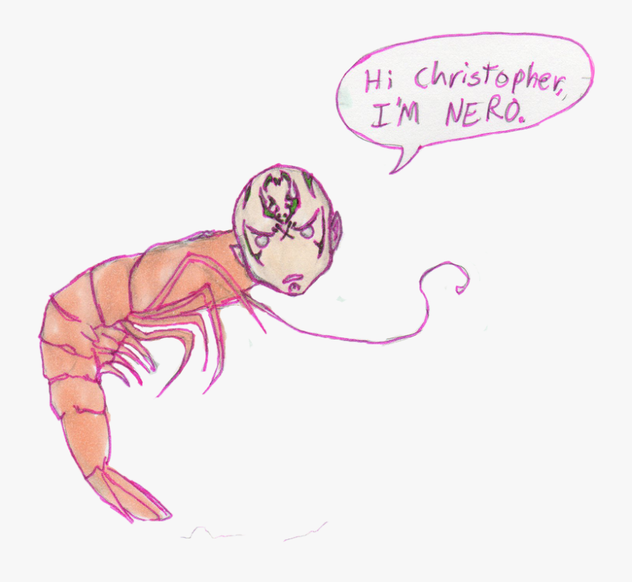 Shrimp Clipart Single - Cartoon, Transparent Clipart