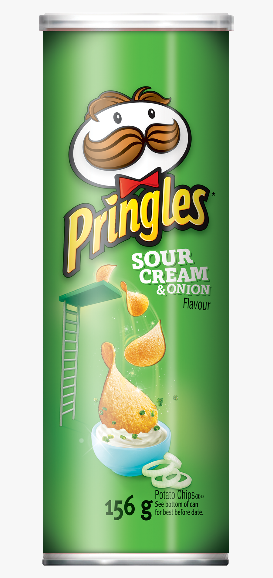 Pringles Flavors Sour Cream, Transparent Clipart