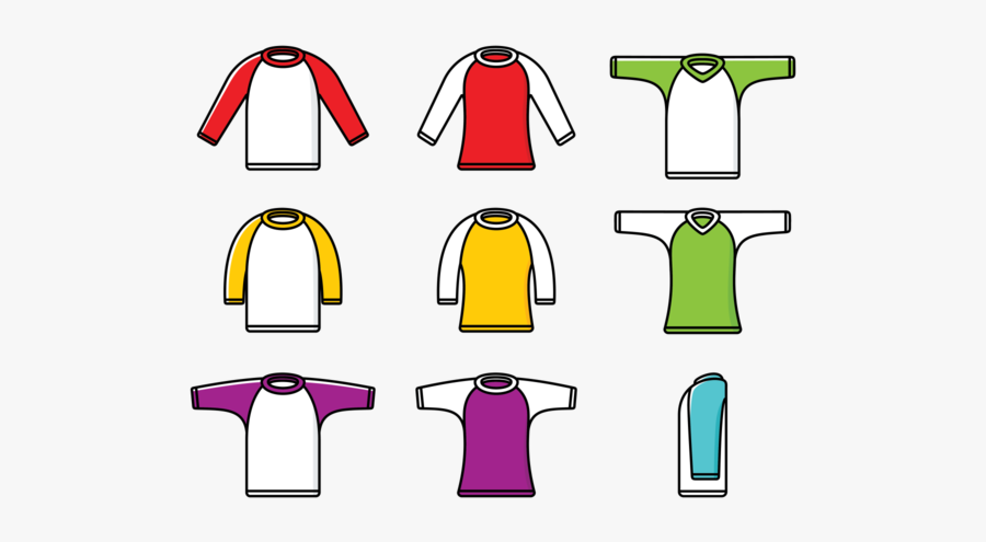 Men"s Raglan T-shirt, Transparent Clipart