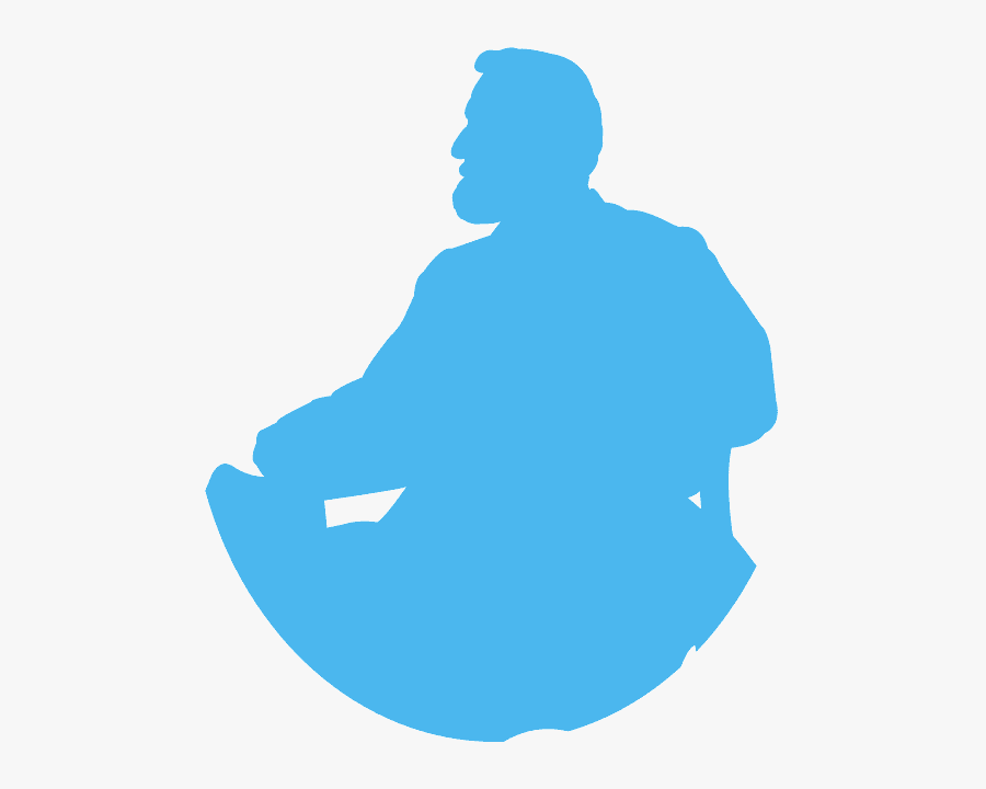 Robert E Lee Silhouette, Transparent Clipart