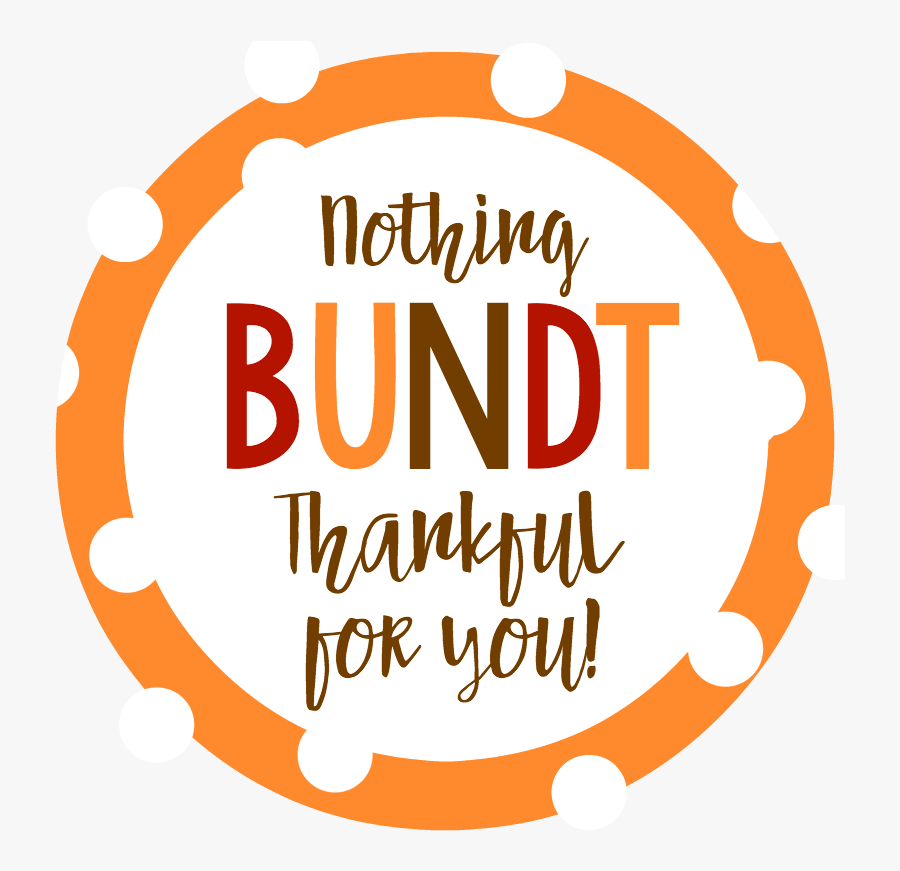 Nothing Bundt Cake Teacher Appreciation, Transparent Clipart