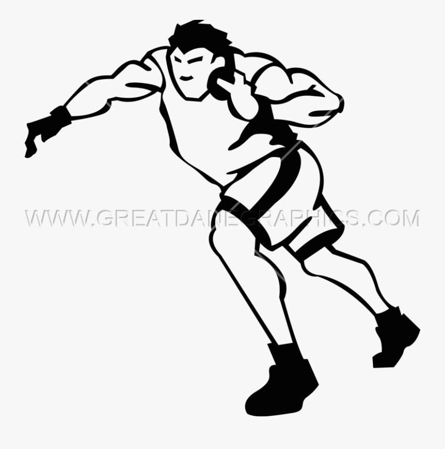 Shot Clipart Silhouette - Dribble Basketball, Transparent Clipart