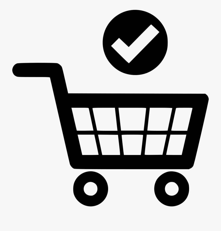 Collection Of Free Approving - Online Shopping Cart Icon Png, Transparent Clipart