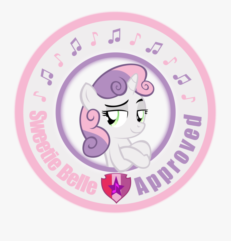 Approved, Circle, Cutie Mark, Safe, Seal Of Approval, - My Little Pony 100 Approval, Transparent Clipart