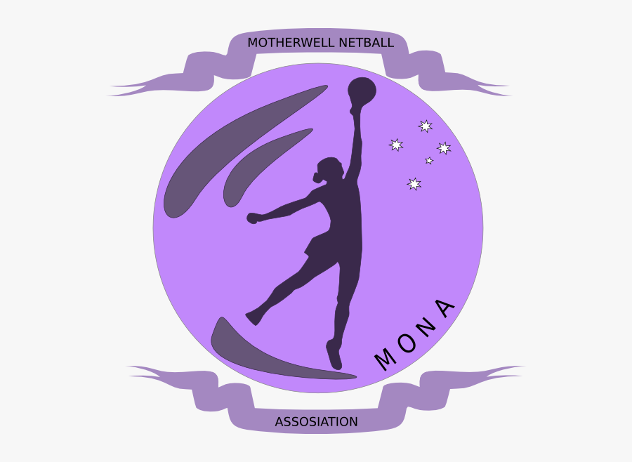 Mona Svg Clip Arts - Netball Clip Art, Transparent Clipart
