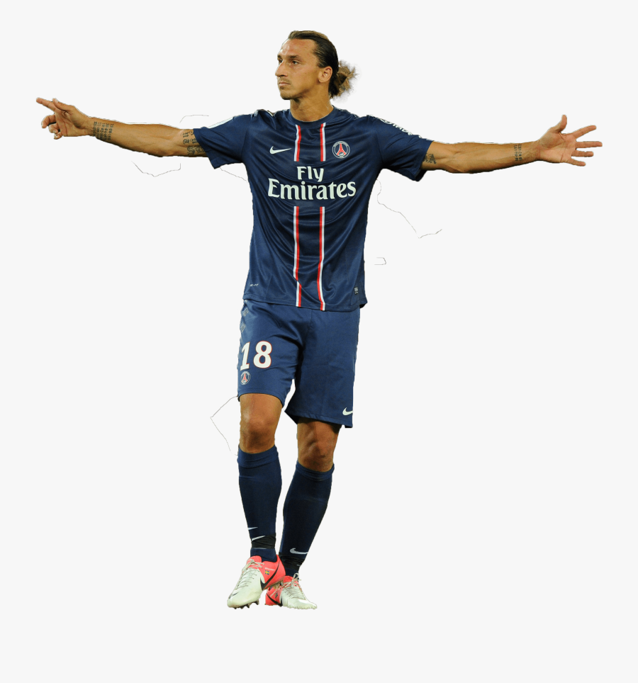 Zlatan Ibrahimović Open Arms - Player, Transparent Clipart