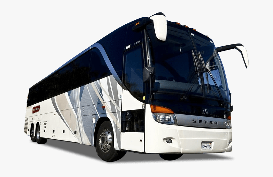 Transparent Tourbus Clipart - American Buses, Transparent Clipart