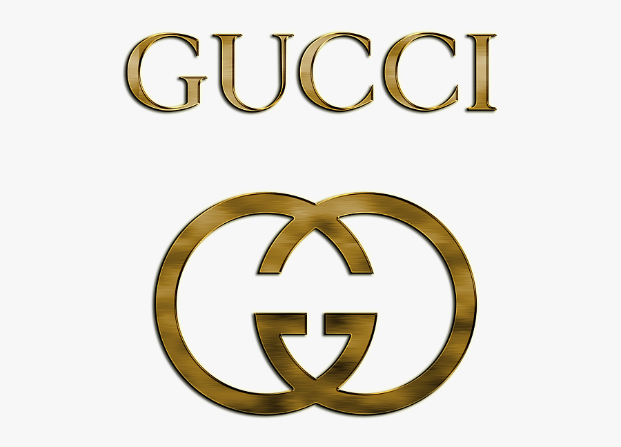 gucci logo in gold