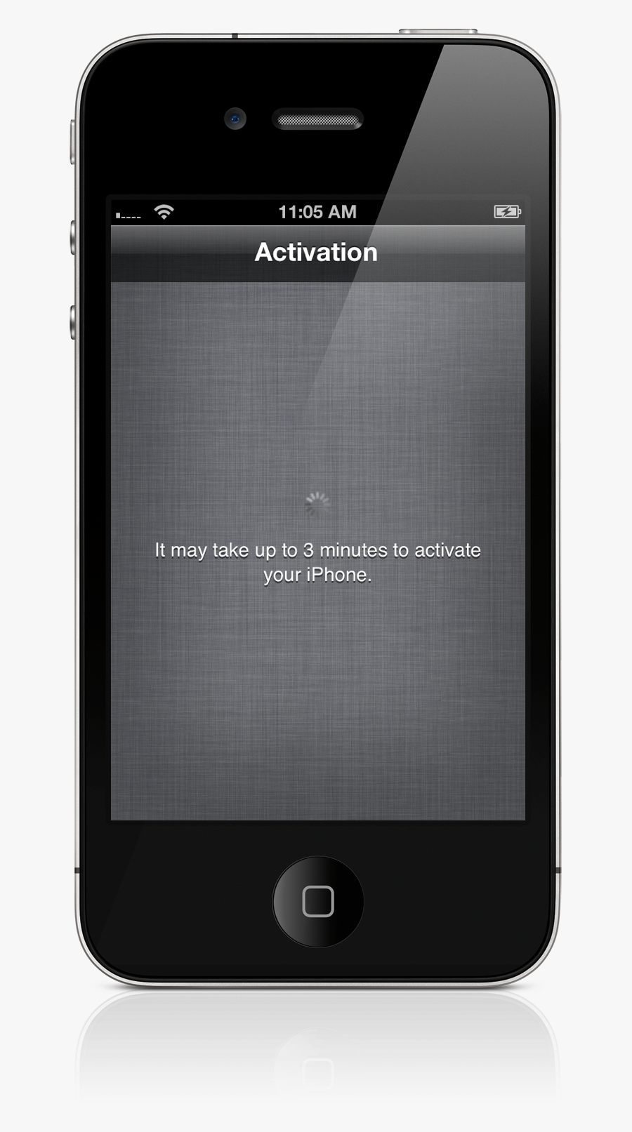 Transparent Low Battery Clipart - Iphone 4 Software Update, Transparent Clipart