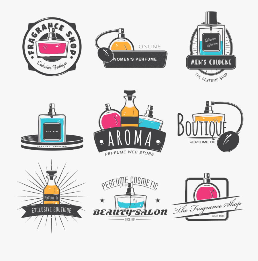 Transparent Perfume Clipart - Logo Parfum Png, Transparent Clipart