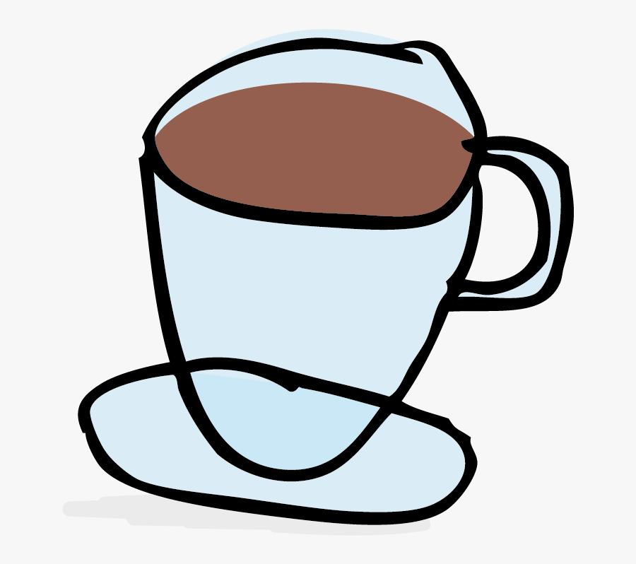 Transparent Clipart Coffee Cup And Saucer, Transparent Clipart