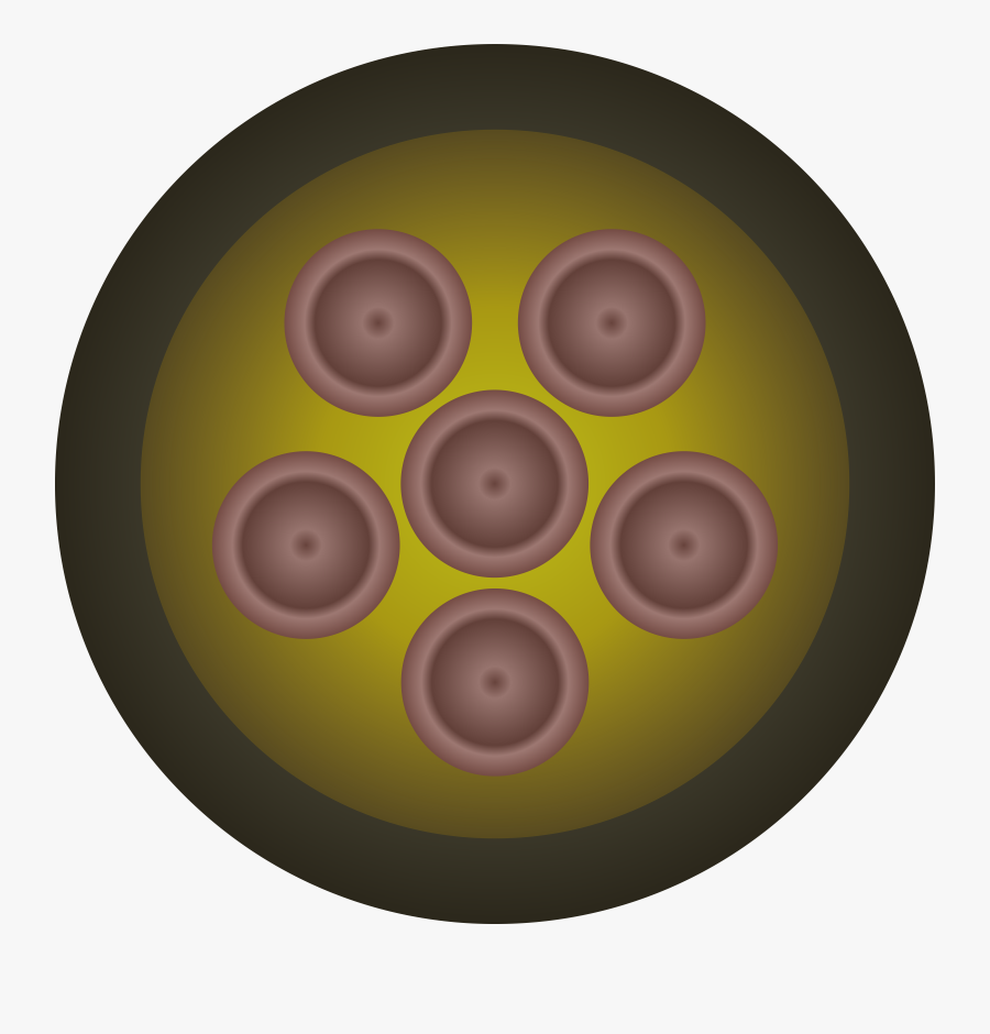 Golden Car Wheel - Circle, Transparent Clipart