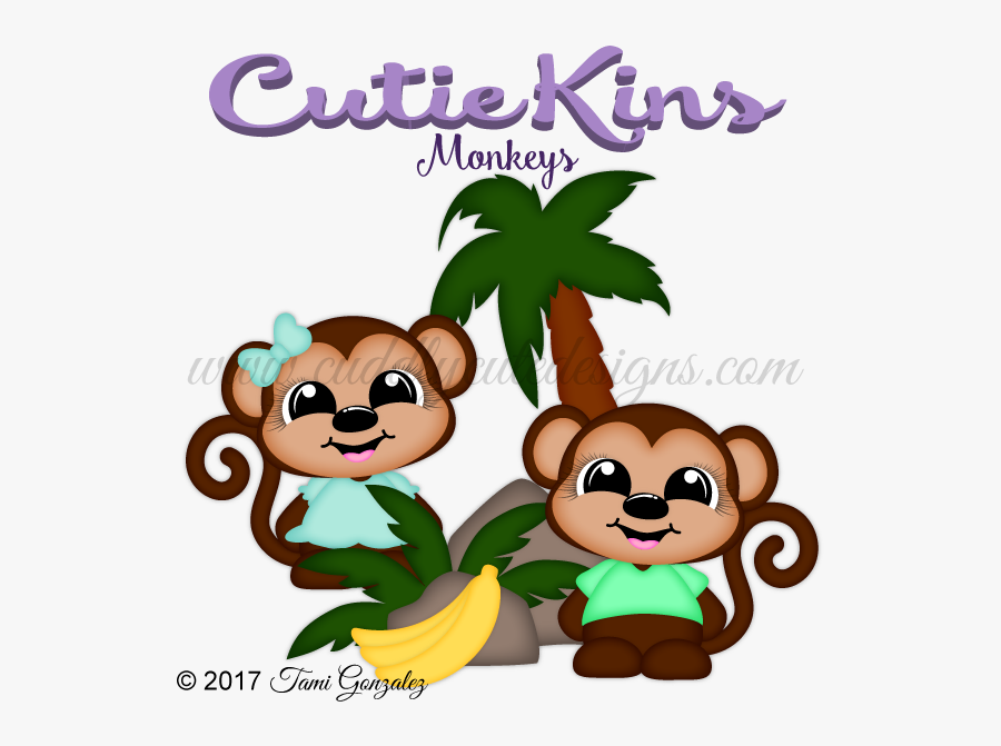 Clip Art Monkey With Big Eyes - Design, Transparent Clipart