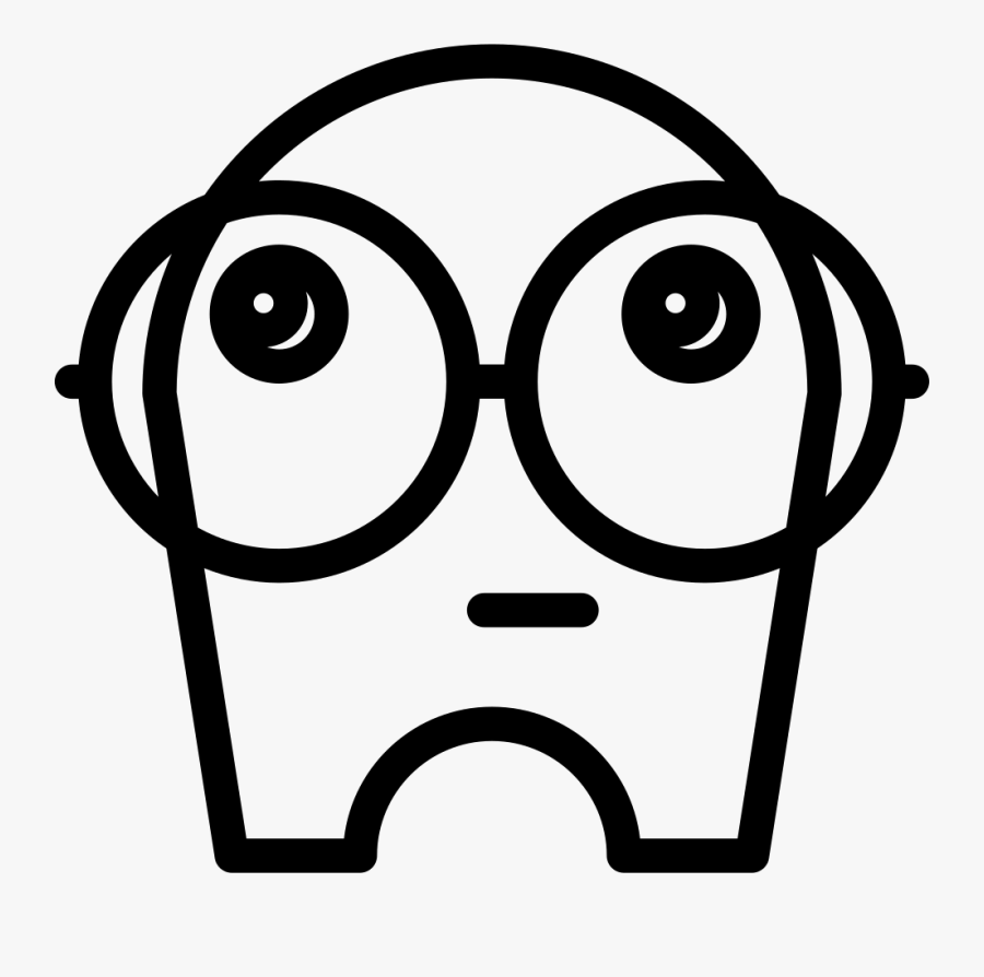 Clip Art Cartoons Svg Png Icon - Big Eyes Cartoon Character, Transparent Clipart