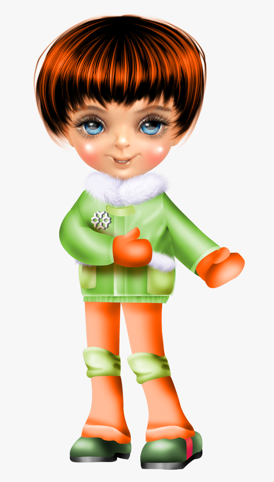 Doll, Transparent Clipart