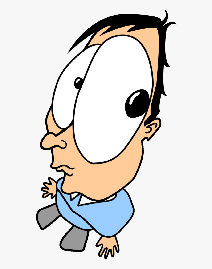 Little Guy Big Eyes By Wepsen, Transparent Clipart