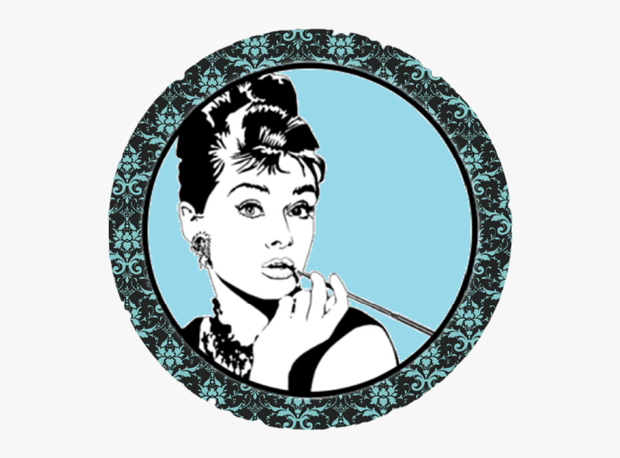 Breakfast At Tiffany"s Cupcake Print Clipart , Png - Audrey Hepburn Breakfast At Tiffany's Png, Transparent Clipart