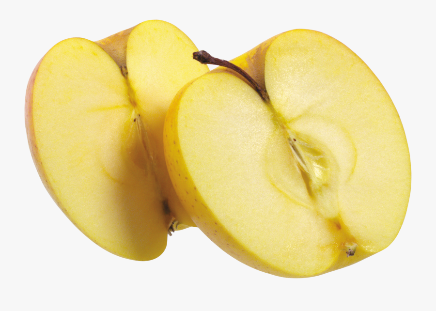 Cut Apple No Background, Transparent Clipart