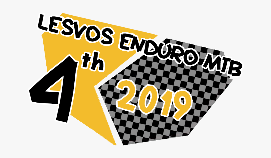 4th Lesvos Enduro Mtb Logo - Graphic Design, Transparent Clipart