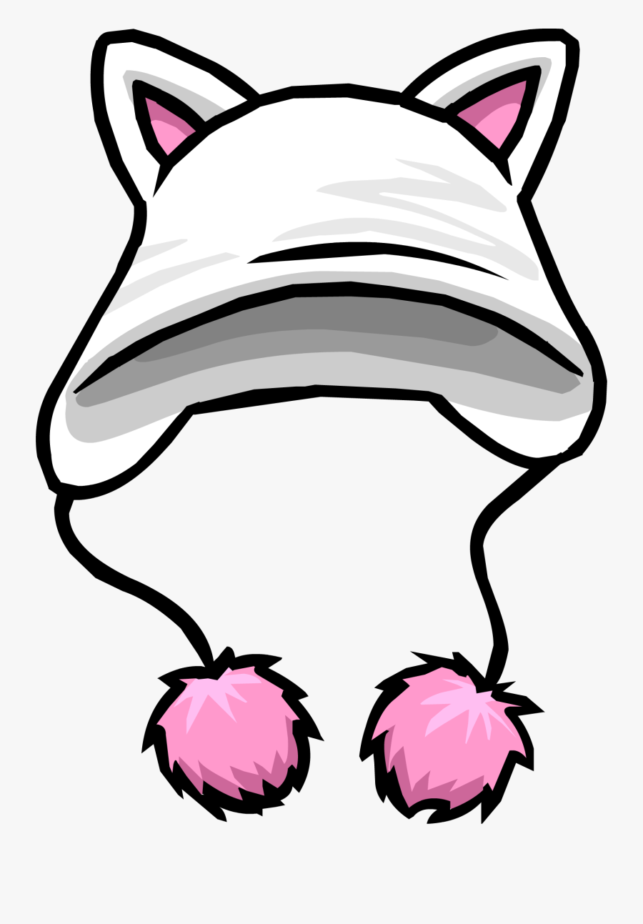 Club Penguin Wiki - Club Penguin Kitty Cat Hat, Transparent Clipart