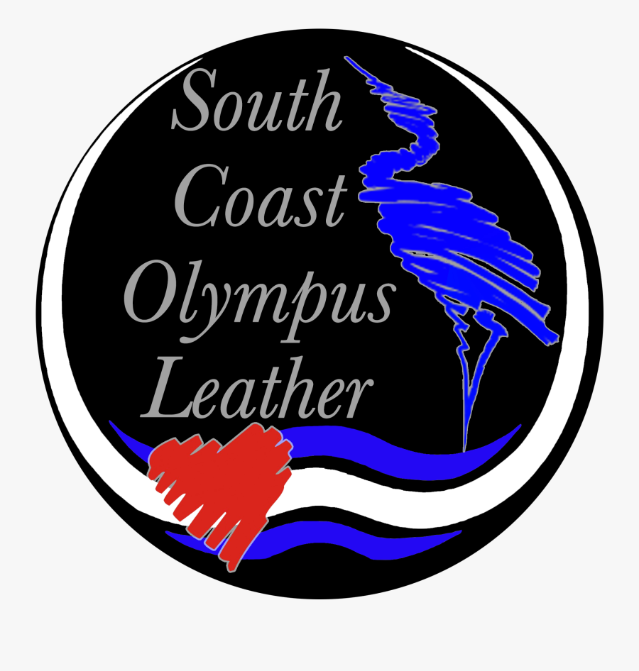 South Coast Olympus Leather Logo - Circle, Transparent Clipart