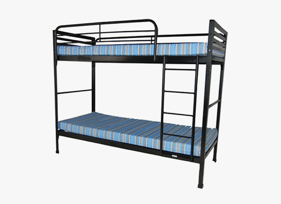 Steel Bunk Bed, Transparent Clipart