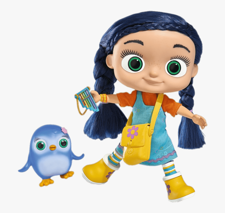 Wissper And Peggy The Baby Penguin - Wissper Doll, Transparent Clipart