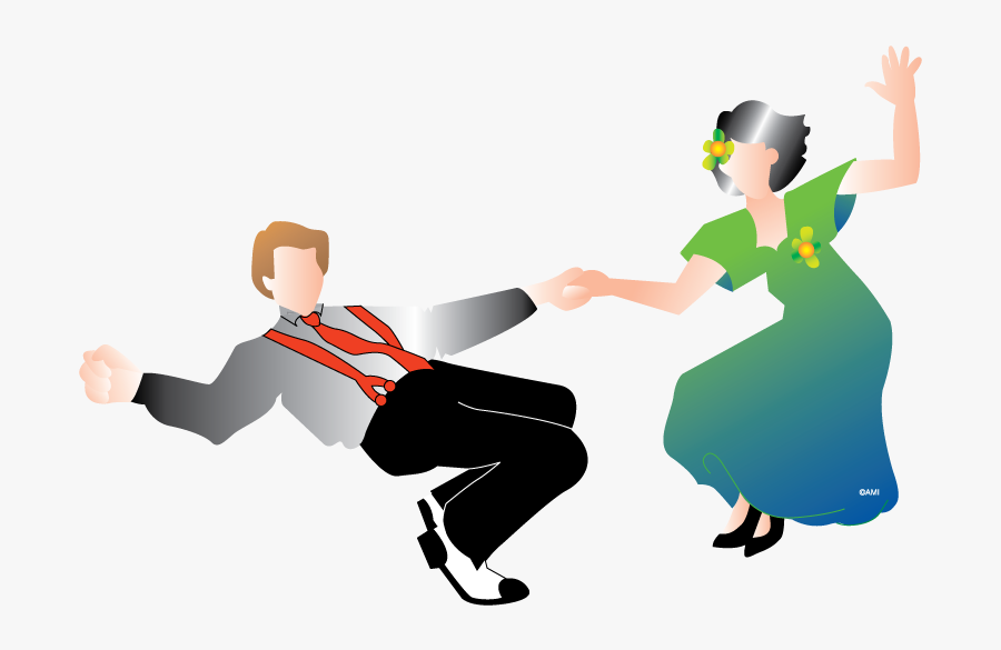 Dances We Teach Arthur - Rock & Roll Dancers Images Free, Transparent Clipart