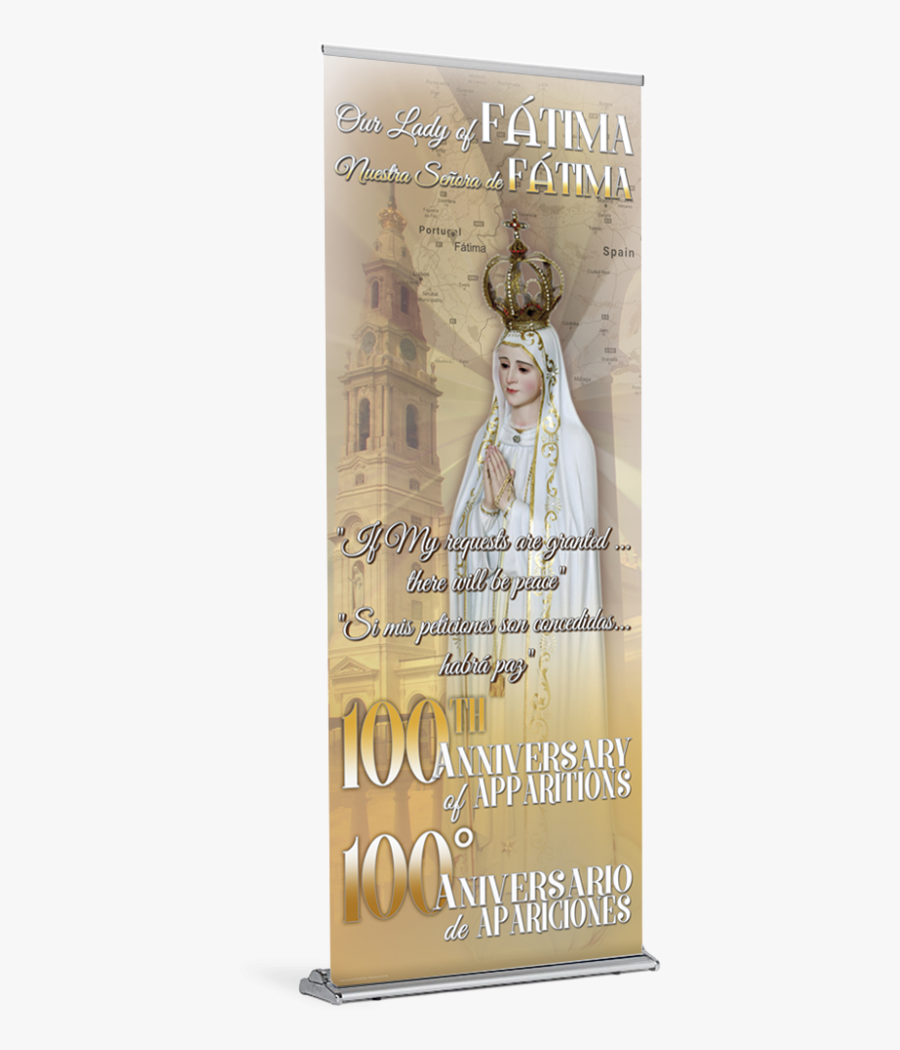 Our Lady Of Fatima Banners, Transparent Clipart