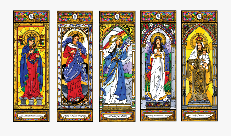 Stained Glass, Transparent Clipart